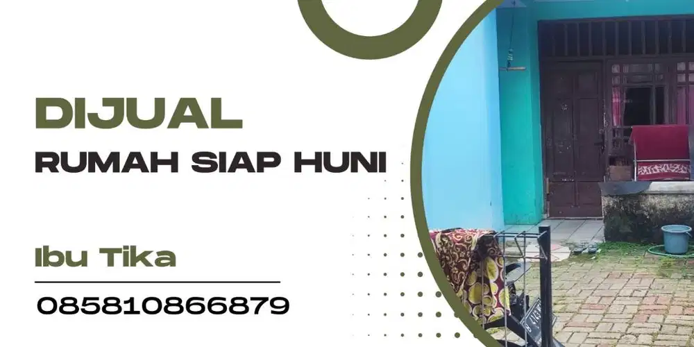 DIJUAL RUMAH SIAP HUNI