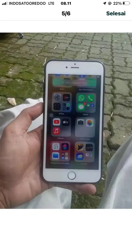 Iphone 6s plus layar besar