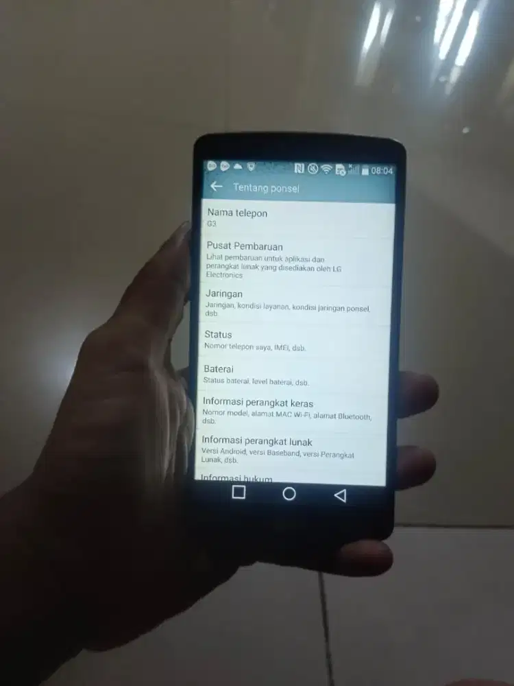 LG G3 ram 2/16 4G
bisa WA dan gotube