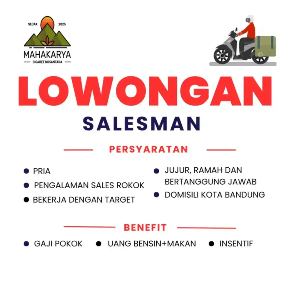Sales motoris rokok kretek SKT asli jember