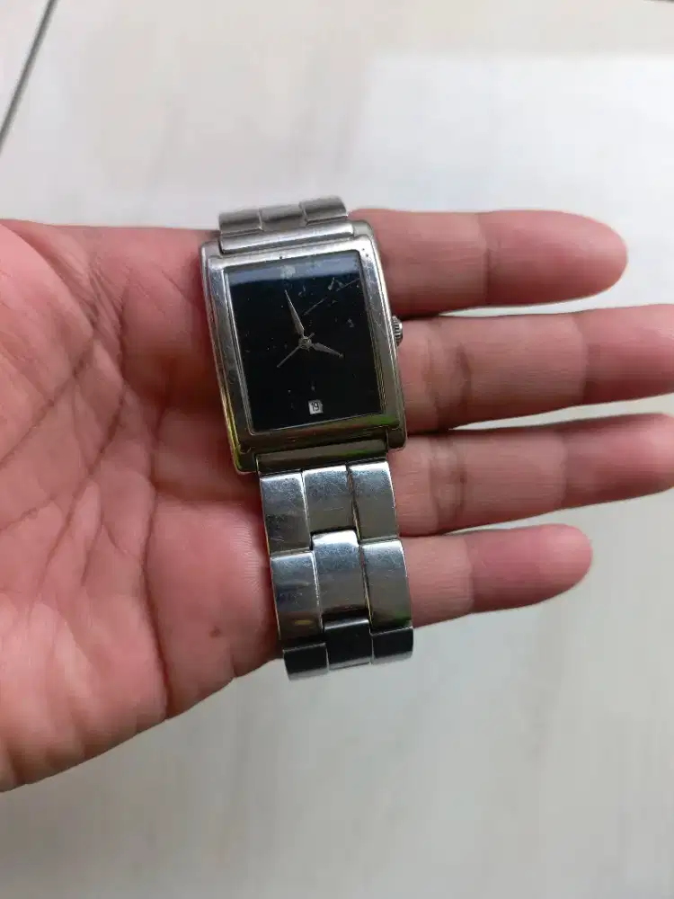 Jual cepat BU jam tangan seken GUESS pria kondisi mati
