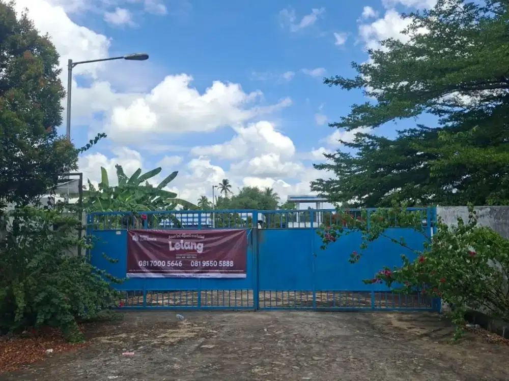 Tanah dan Bangunan Luas di Kawasan Kapuas Timur dekat dengan Jembatan Barito
