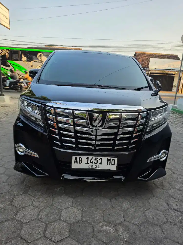 Alphard sc at cbu tahun 2015