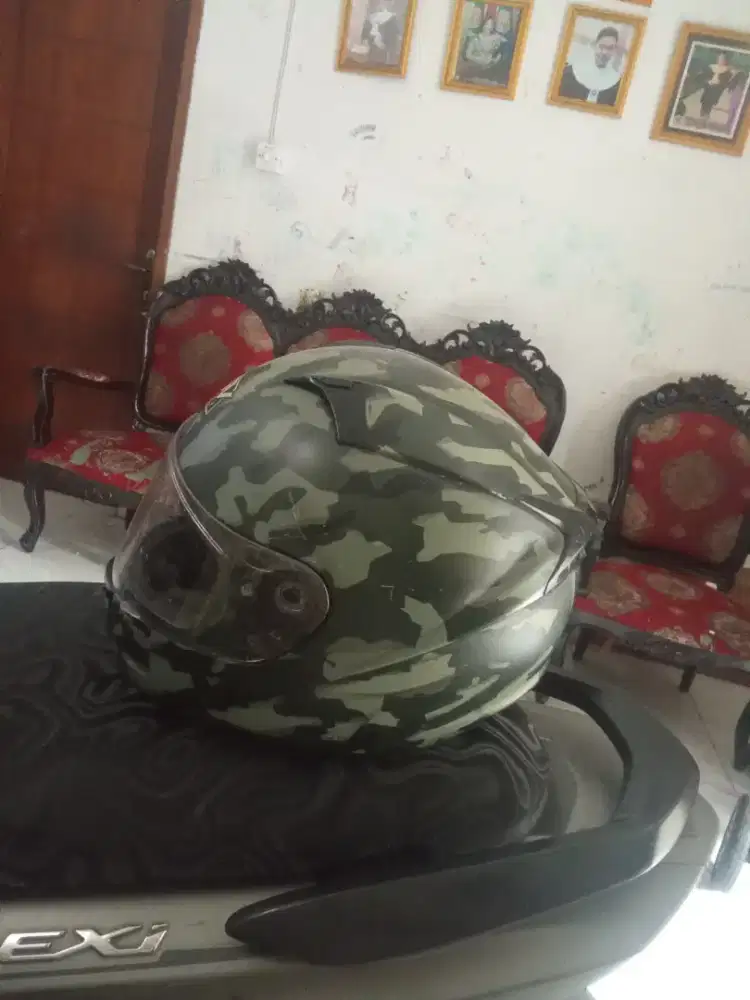 jual cpt helm army FULLFACE