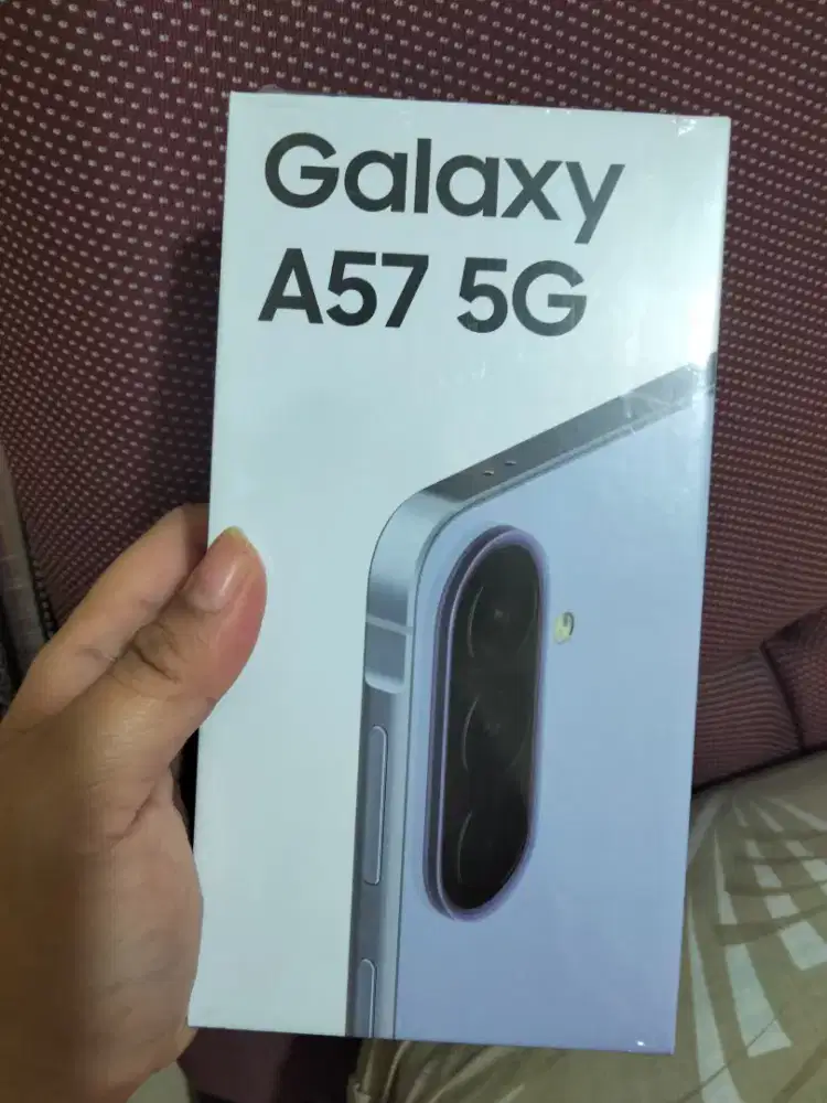 Dijual second samsung a57 lilac 8/128
