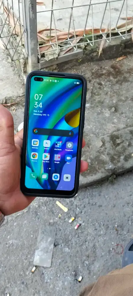 Oppo Reno 4F ram8/128 unit only