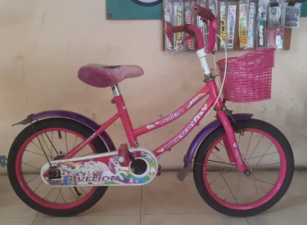 Sepeda Keranjang Anak 16 Mantab