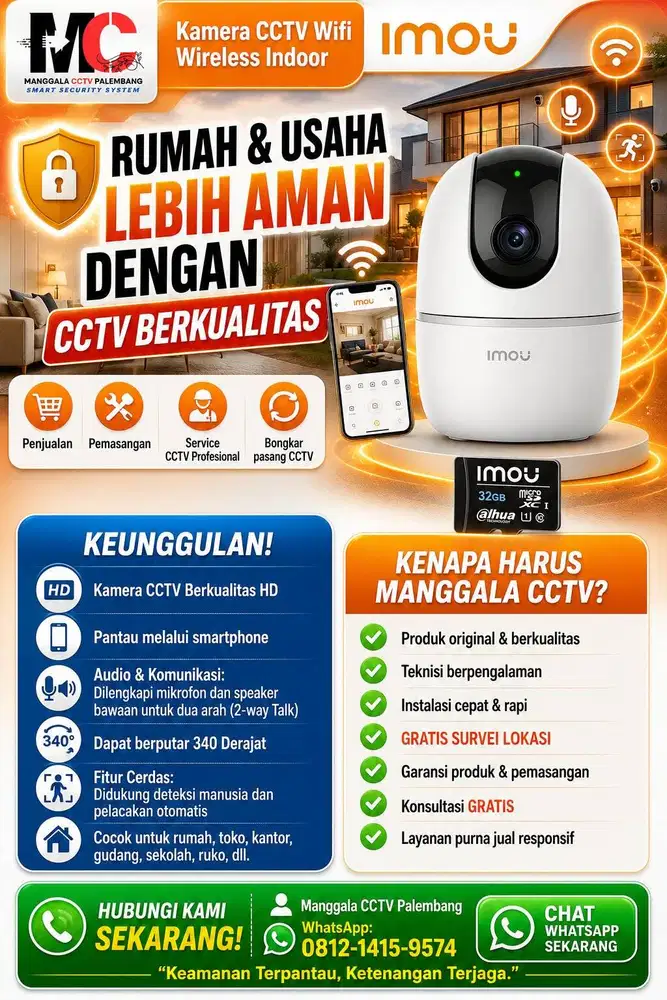 Kamera CCTV WIRELESS IMOU 3MP INDOOR