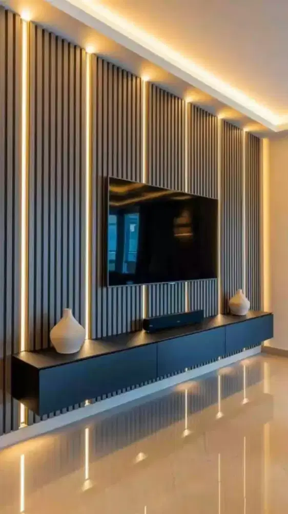 Backdrop tv termurah
