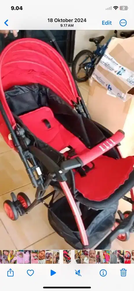 stroller second like new