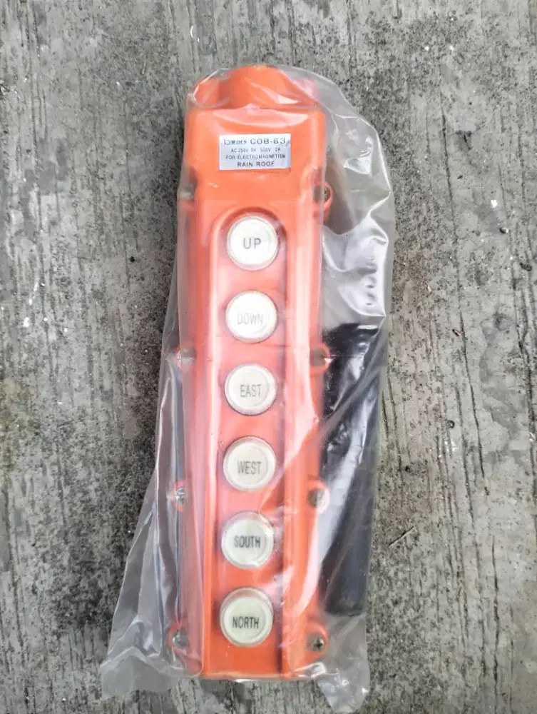 Push button switc 6 tombol