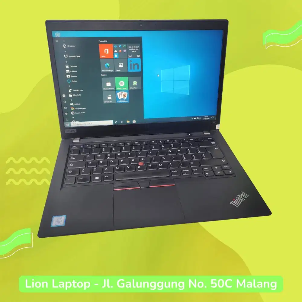 RAM 16GB i5 Gen 8 SSD 256GB Lenovo Thinkpad T490 [08|07]