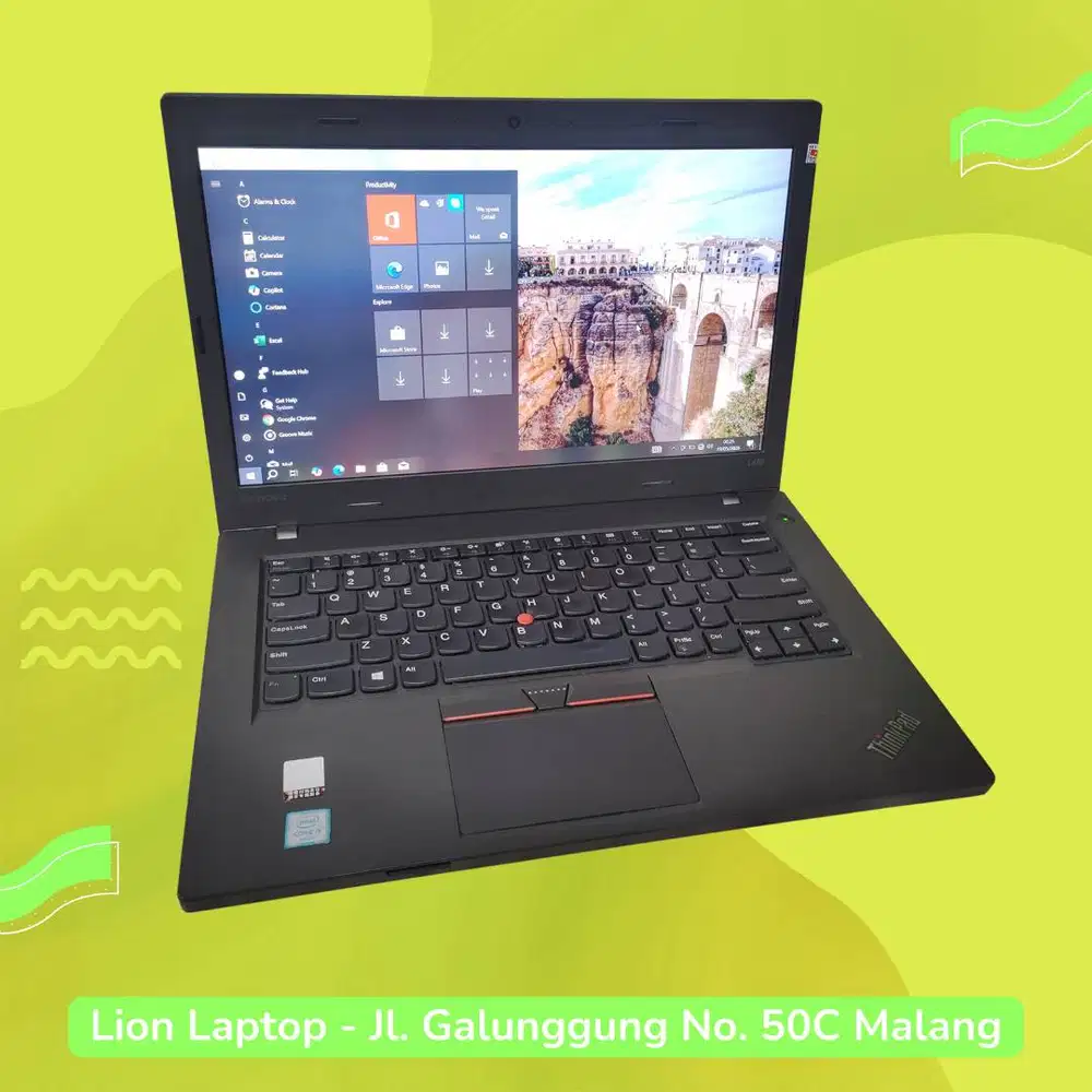 RAM 8GB Core i5 SSD Murah Lenovo Thinkpad L470 [08|07]