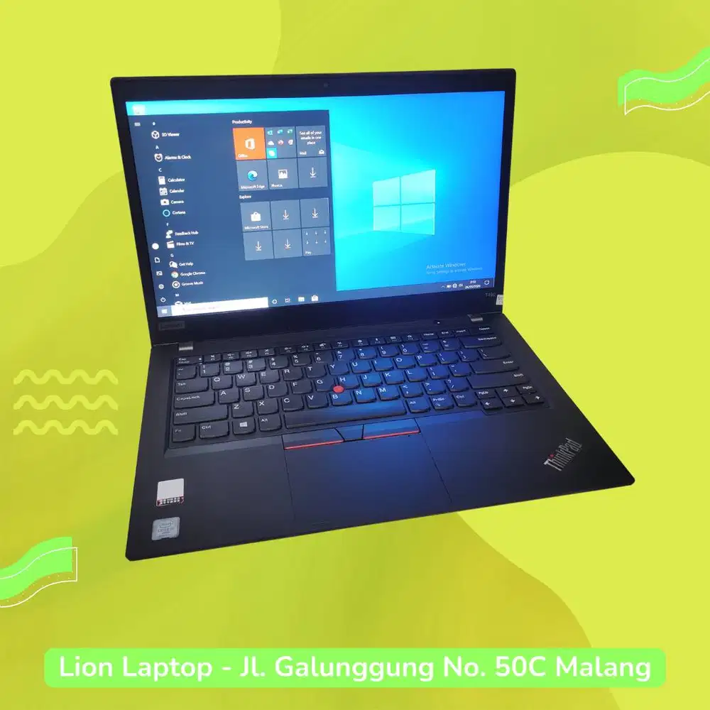 Core i7 gen 8 RAM 8GB SSD 256 Lenovo Thinkpad T490 [08|07]