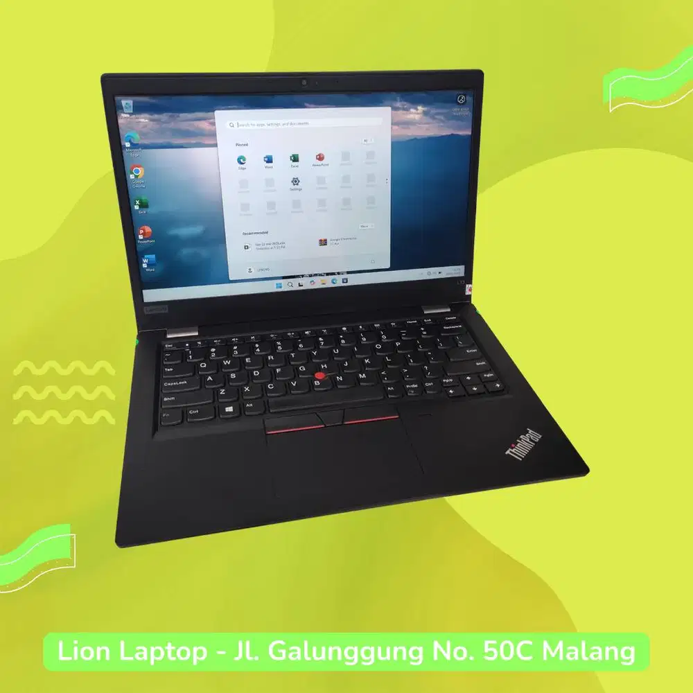 i5 Gen 10 Slim RAM 8GB SSD 256GB Lenovo Thinkpad L13 [08|07]