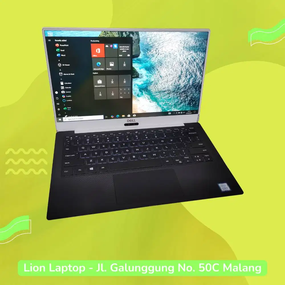 Slim & Ringan Core i5 RAM 8 SSD 256 DELL XPS 13 9370 [08|07]