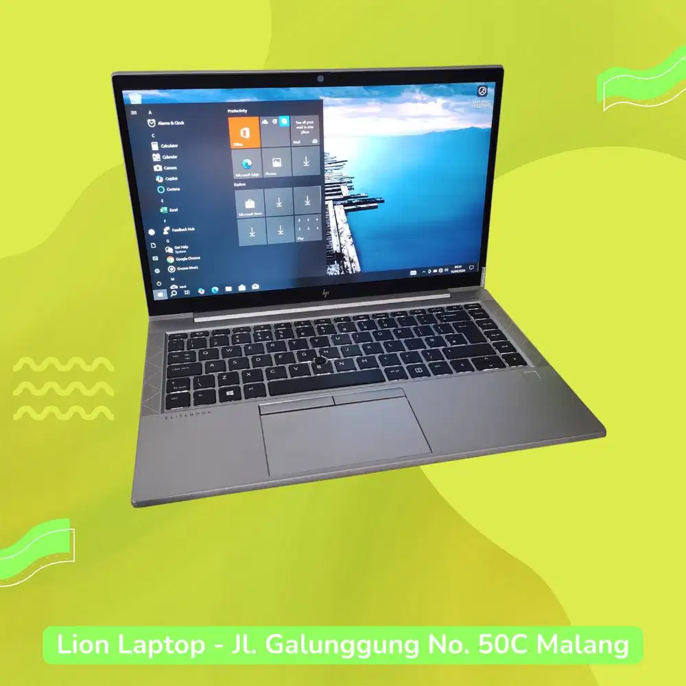 RAM 16GB Alumunium Body Core i5 Gen 10 HP Elitebook 830 G7 [08|07]