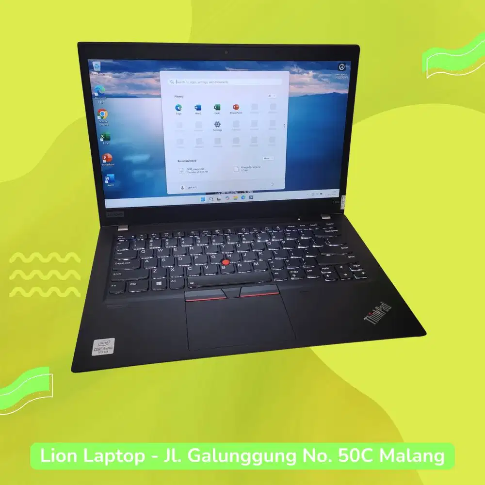 RAM 16GB Slim Core i5 Gen 10 SSD 256GB Lenovo Thinkpad T14s [08|07]