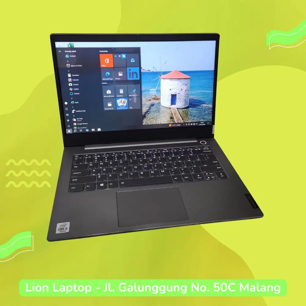 Core i5 Gen 10 SSD 256GB Slim Lenovo Thinkbook 14-IML [08|07]