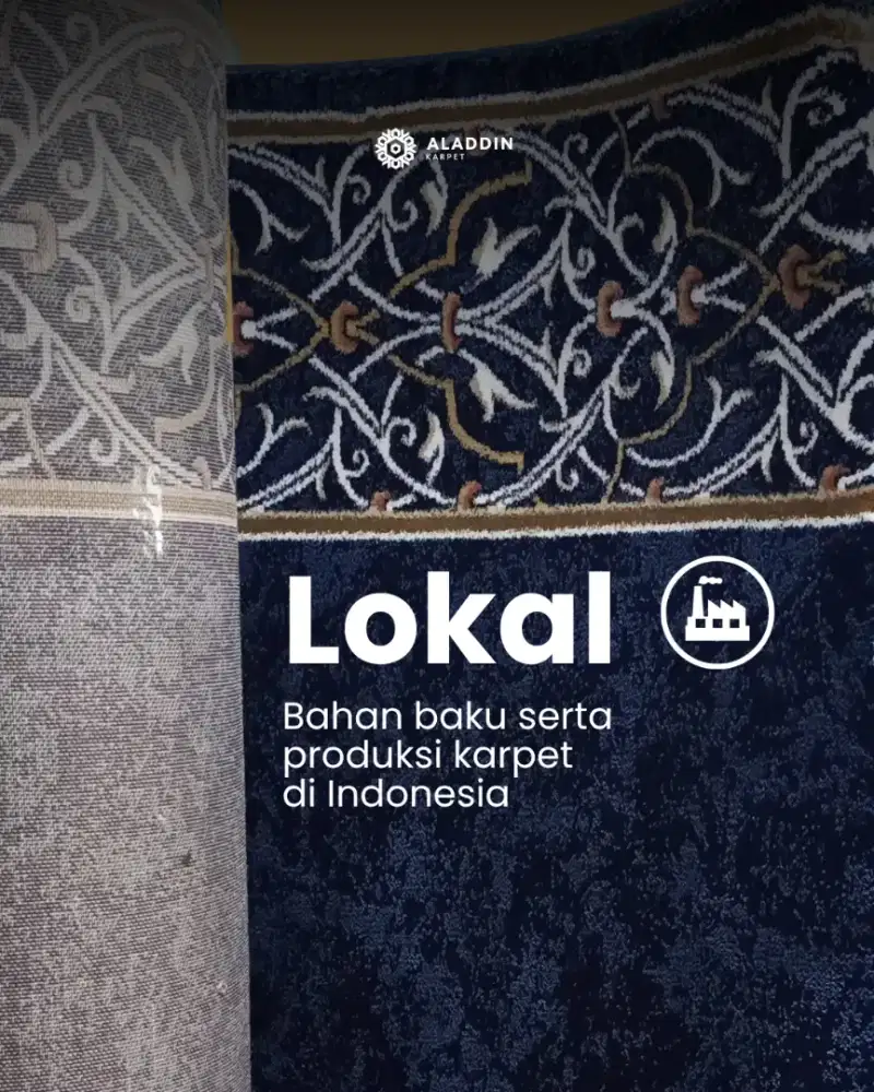Toko karpet dan sajadah terbesar Madiun Aladdin Karpet Masjid