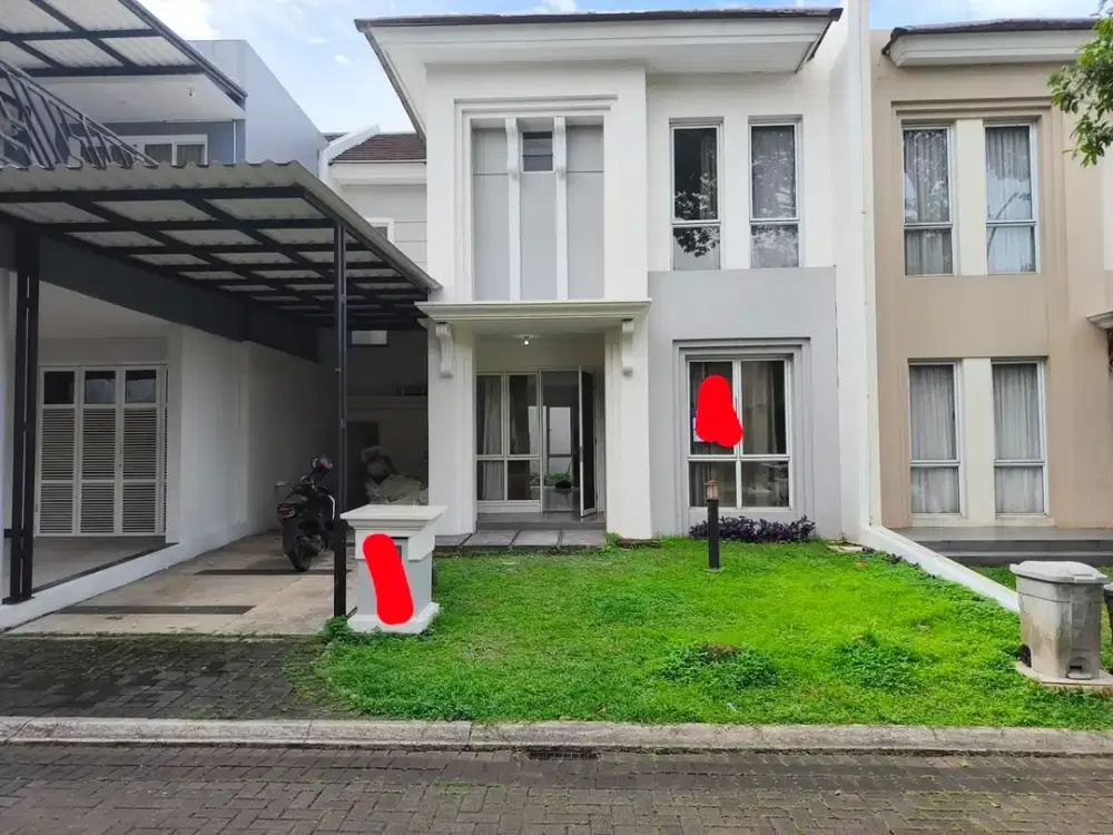 Disewa Rumah 4+1 Kamar Semi Furnished di Foresta BSD