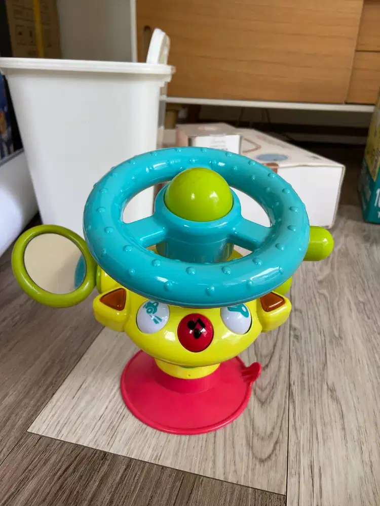 Mainan Setir (Suction) & Bola Sensory ELC (Mothercare)
