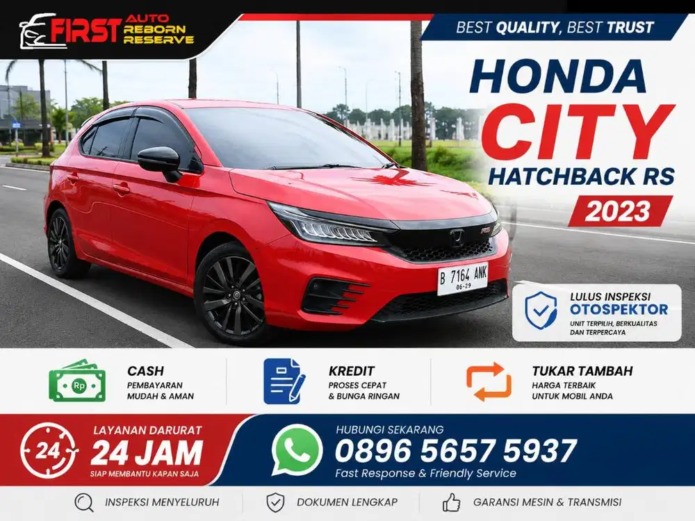 (Tdp10jtan) Honda City Hatcback RS 2023