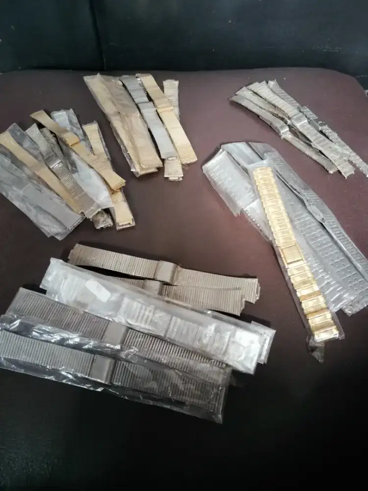Rantai jam tangan vintage stok lama borongan