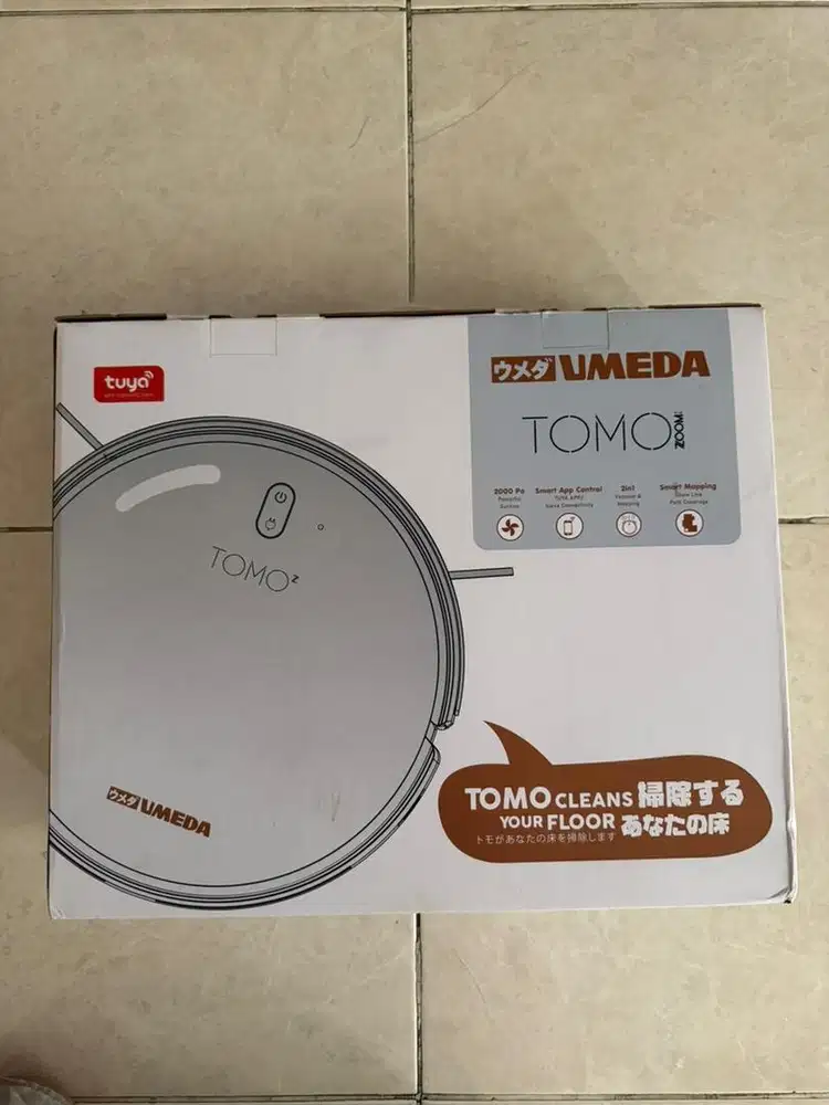 Umeda Tomo Zoom Vacuum Cleaner and Mop (Sapu Pel Vakum Debu)