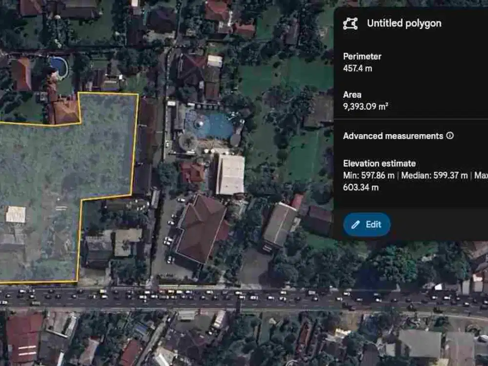 Tanah Lokasi Strategis Jalan Raya Puncak
