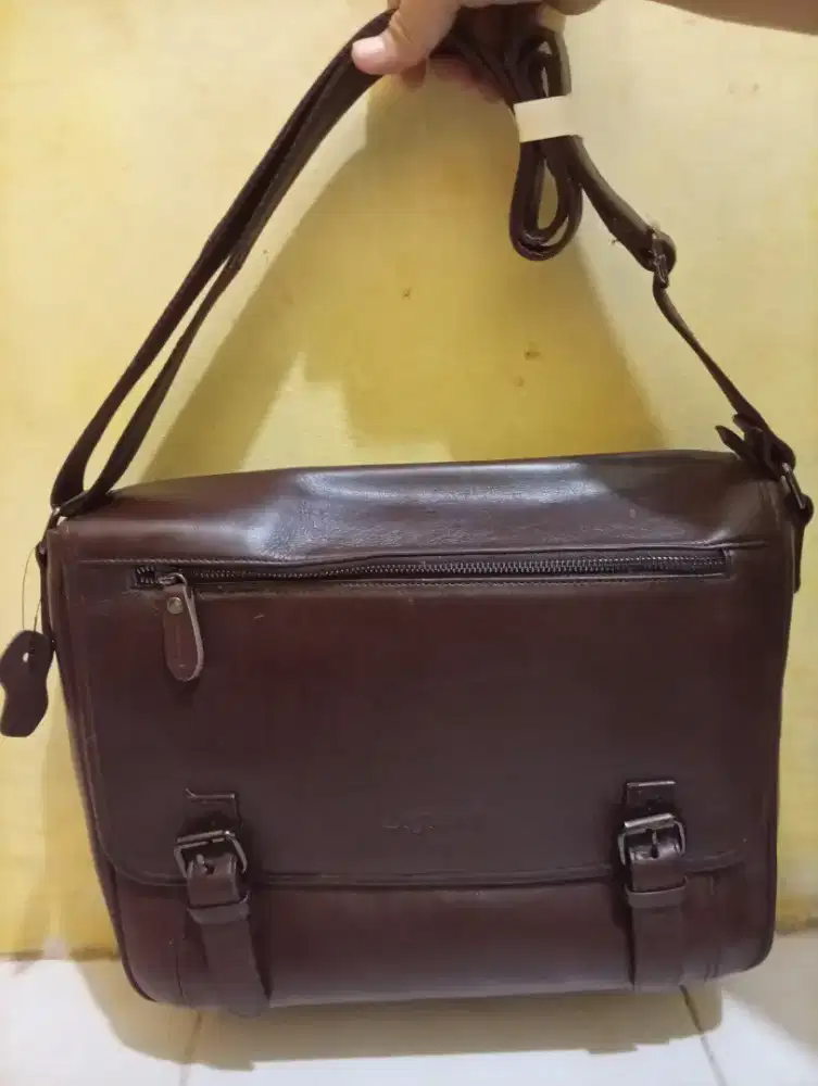 Jual Tas  Selempang Kulit Sapi Asli Tas Laptop Tas Kantor