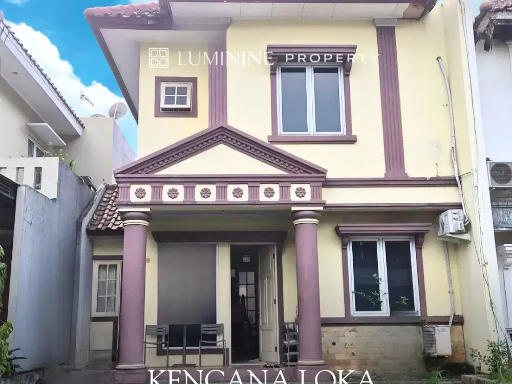 dijual rumah dalam cluster siap huni dekat dengan tol, stasiun dan sekolah international