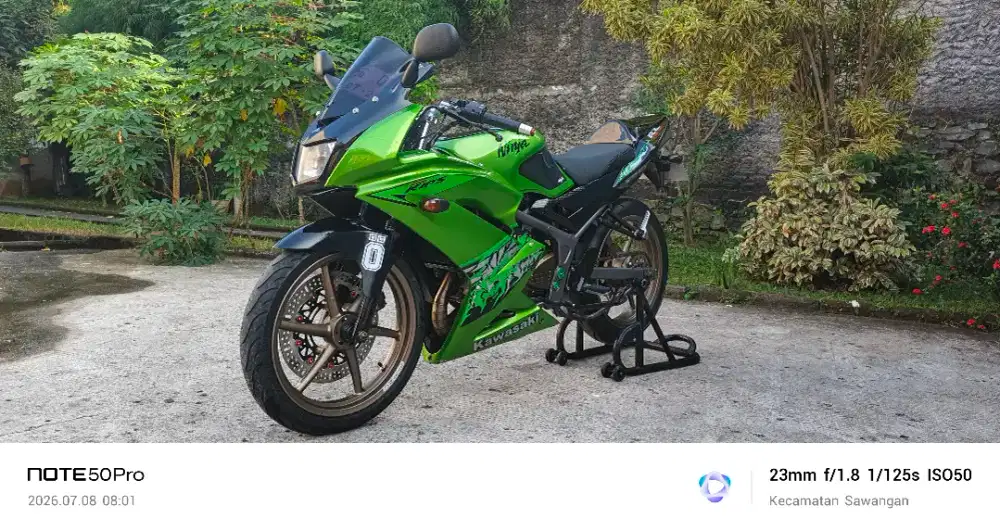 Di jual Ninja krr 150 hijau