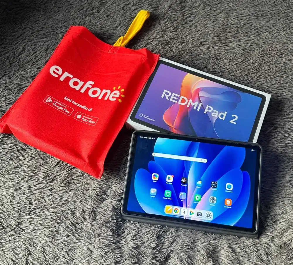 Tablet Xiaomi Redmi Pad 2 4/128GB Wifi Mulus Lengkap