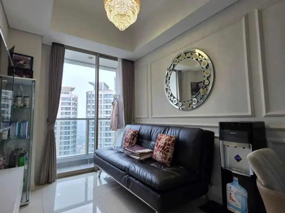 Dijual Cepat Apartemen Taman Anggrek Residence 2 Kamar Furnish Cantik