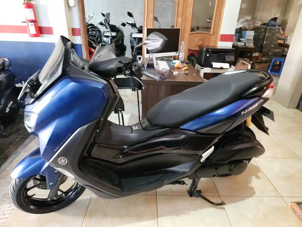 Nmax keyless abs biru 2020 Gbm