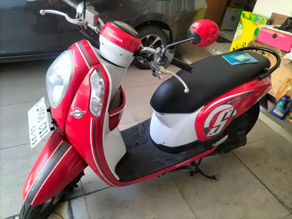Honda Scoopy  idling stop 2015 tgn 1 ors mesin hls PJK aman lkp
