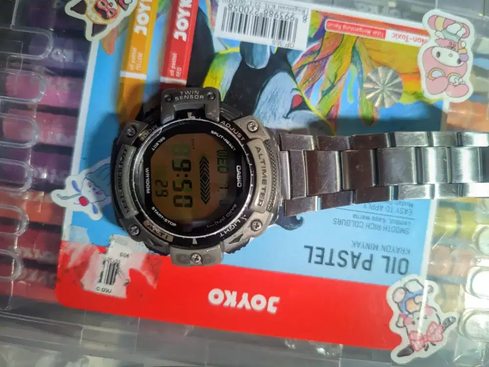 Casio SGW-300H Stainless Steel