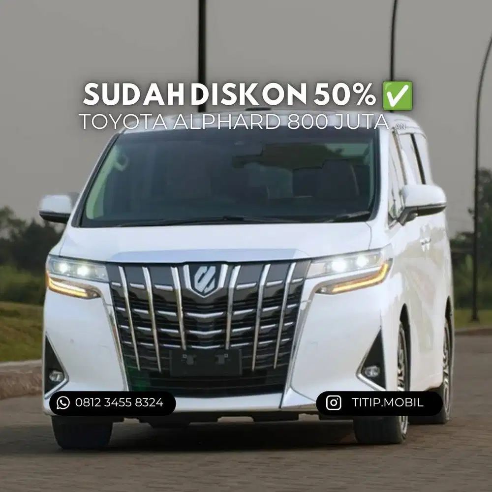 [TERMURAH] Toyota Alphard 2023