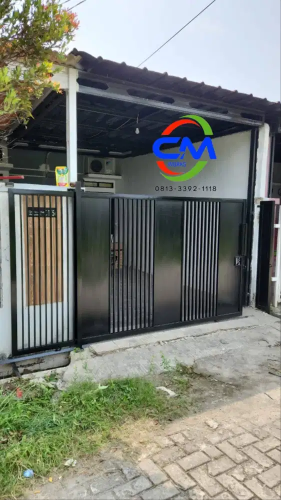 Pagar Besi Plat