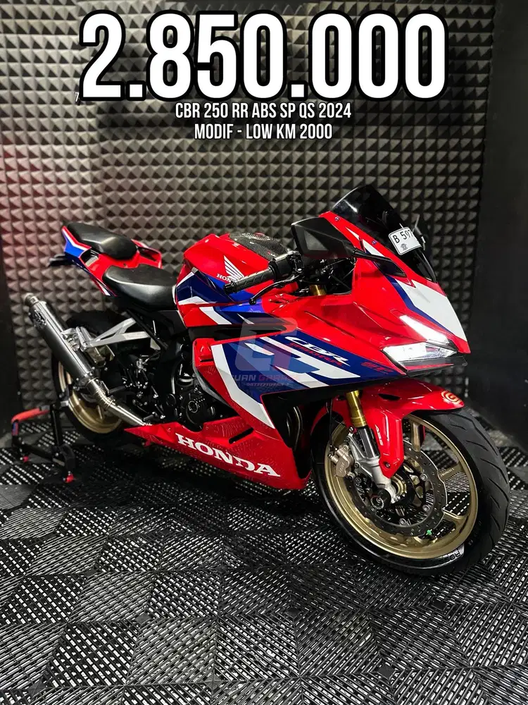 CBR 250 RR OR CBR 250RR ABS SP QS 2024 TRICOLOR MODIF LOW KM RAWATAN