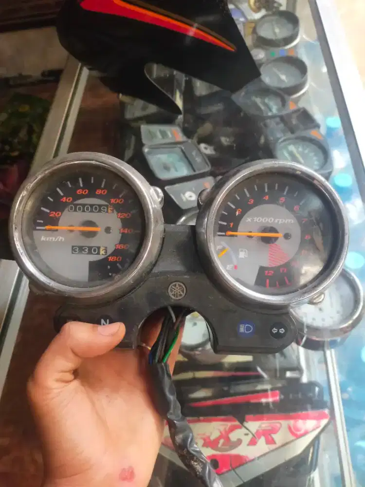 Spedometer RX-King peredam copotan