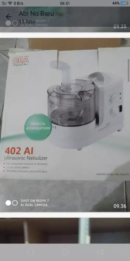 Jual Alat Nebulizer GEA