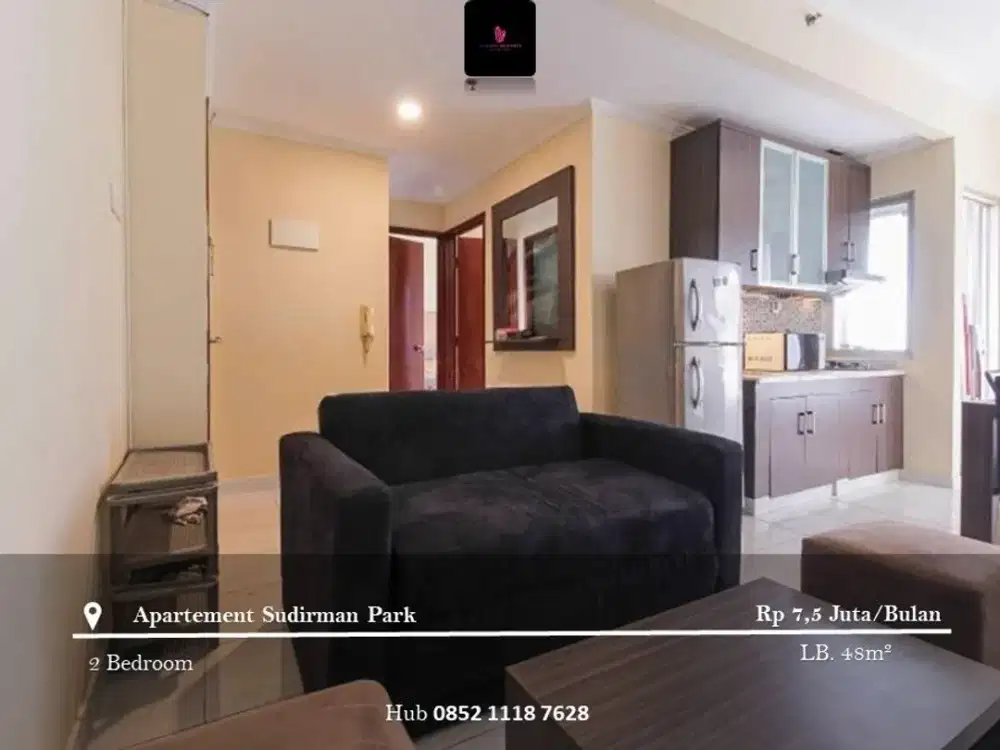 Disewakan Apartement Sudirman Park FF High Floor 2BR
