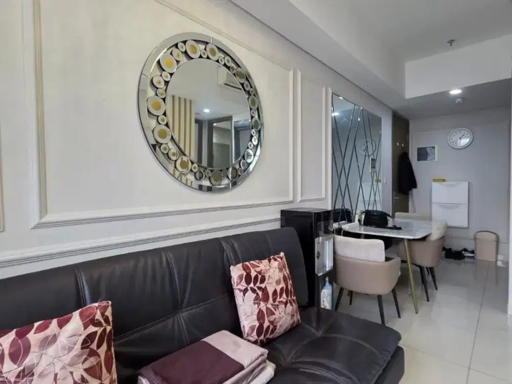 Dijual Cepat Apartemen Taman Anggrek Residence 2 Kamar Furnish Cantik