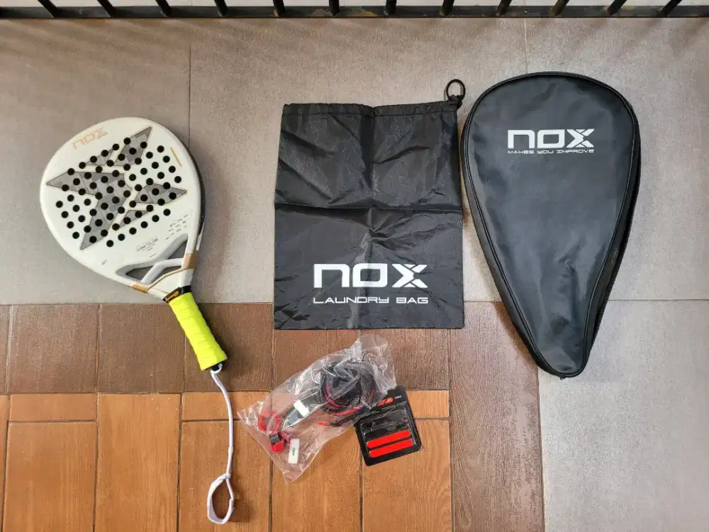 Raket padel nox at10 2026 12K tapia super mulus jos adidas siux wilson