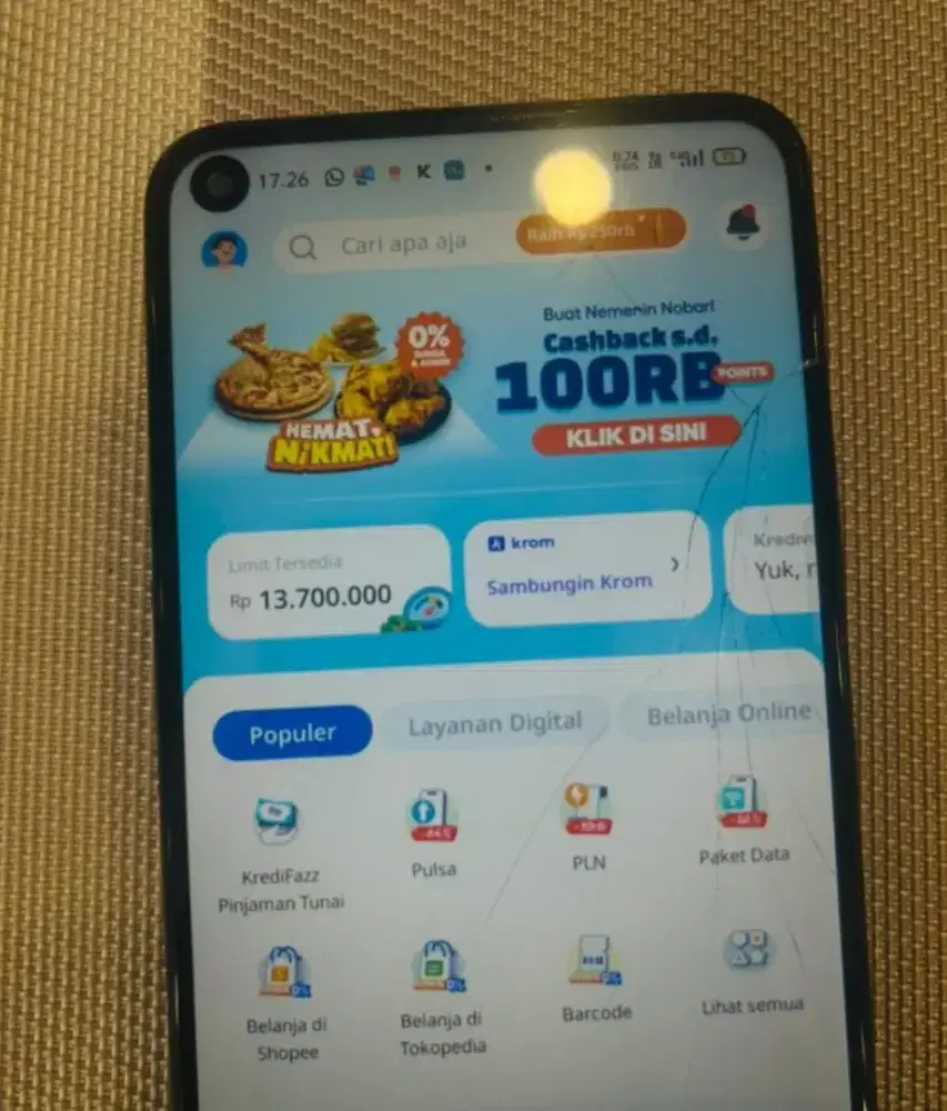 READY STOK OPPO RENO 16 SERIES KREDIT BISA PROSES DI RUMAH