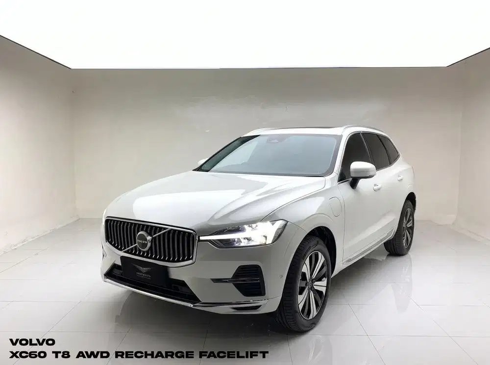 VOLVO XC60 T8 AWD RECHARGE FACELIFT 2024 – WHITE ON BLACK