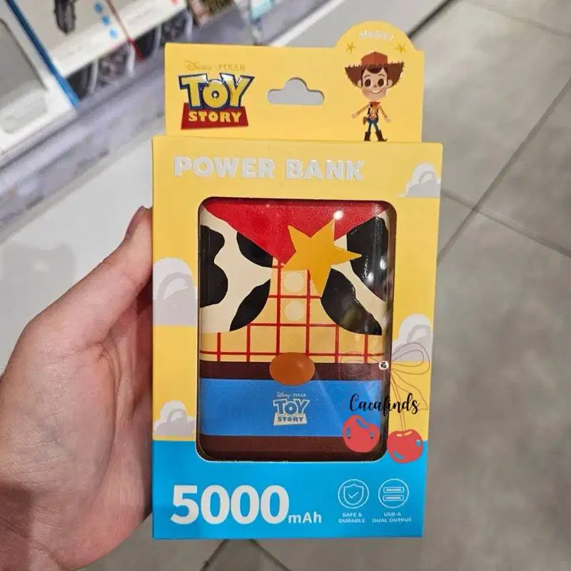 Power Bank 5000mAh edisi Toy Story (Woody)