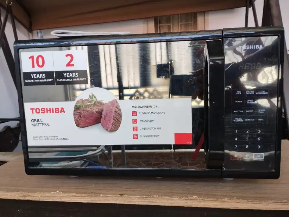 Oven microwave toshiba